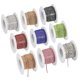 thumbnail image 1 of 9 rollos de 9 yardas de cadena de cierre de strass de cristal de 2 mm para manualidades de costura DIY, 9 colores, 1 of 7