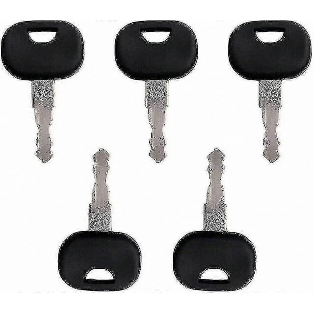10 Pcs Ignition Keys Replacement for Tractors and Heavy Equipment Fit Models by Various Manufacturers