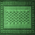 thumbnail image 1 of Ahgly Company Indoor Square Persian Emerald Green Traditional Area Rugs, 6' Square, 1 of 4
