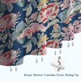 thumbnail image 6 of Pioneer Flower Floral Print Pattern Shower Curtain 36"x72" ,Bathroom Decorative Shower Curtains Set with 12 Hooks,Modern Waterproof Washable Shower Curtain, 6 of 6