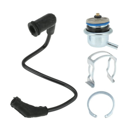 Unique Bargains Fuel Pressure Regulator with Vacuum Tube for Chevrolet Silverado Express Tahoe for GMC Sierra Savana 1500 2500 3500 Yukon for Hummer H2 No.89060418/17113556