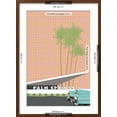 thumbnail image 5 of Art.com Palm Springs With Convertible Art Print by Jen Bucheli, Brown Frame Wall Art, 21" x 29", 5 of 5