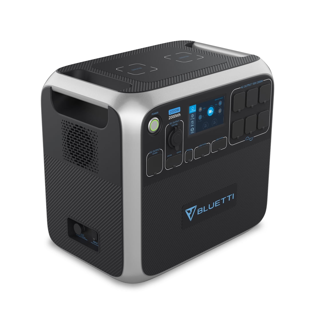 Bluetti Portable Power Station Ac0p 00w 00wh Solar Generator 700w Pv Max Backup Battery Pack With 6 00w Ac Outlet 4800w Surge For Rv Home Emergency Outdoor Camping Walmart Com Walmart Com