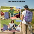 thumbnail image 2 of Ethnic Paisley Design Insulated Backpack Cooler - 20L Soft Cooler Bag with Long-Lasting Insulation, Perfect for Camping & Beach Trips, 2 of 2