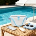 thumbnail image 6 of Huggea Bag, Women Summer Silicone Handbag, 67.63 fl oz Waterproof Foldable Crossbody Tote, 6 of 7
