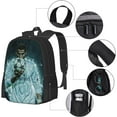 thumbnail image 2 of Soccer Player #7 Ronaldo Backpack 16.5 Inch For Daily Work Sport Outdoor Football Fans Laptop Bag-Style 19, 2 of 5