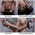 thumbnail image 4 of Equipo de entrenamiento de brazos, máquina rotadora Spinning Burn, 5,4 kg, 4 of 7