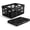 Black, variant on CleverMade Collapsible 45L Plastic Utility Crate, Obsidian 1 Pack
