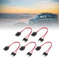 thumbnail image 4 of Conector de portafusible para automóvilización Especializado de 16 awg, 5 pianas de 20 a extensión de cable resistente reemplazo directo de mini punta con 5 fusibles para paneles de, 4 of 7