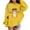 AB1001 Yellow, variant on Tisuna 67 Hoodie For Girls Boys Child Cartoon Print Long Sleeve Hooded Tops Comfortable Soft Kids Spring Autumn Outfits Size 2-3 Years Beige