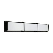 VLD-413-MB Dainolite Winston - 24 Inch 36W 1 LED Bath Vanity-Matte Black Finish