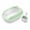 #03 _ B _ Green, variant on Small Cat Litter Box, 14"x12"x6" Open Top Cat Litter Box with High Side, Anti-Splashing Cats Litter Pan Semi-Enclosed, Easy to Clean, Includes Scoop _ #03 _ B _ Green