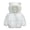 White, variant on Ymyiu Baby Girl Puffer Jacket Baby Boys Thicken Winter Coat Toddler Girls Fleece Warm Hooded Jacket Clothes 6-12 Months(Yellow, 6-12 Months)