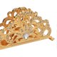 thumbnail image 2 of Golden Metal Napkin Holder Exquisite Light Luxury European Style Zinc Alloy Table Napkin Organizer for Kitchen Dinner Table Party Type 1, 2 of 3