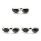 thumbnail image 5 of Methold 1 par de gafas de sol para mascotas, gafas de snowboard informales plegables, color blanco Type1 NO1, 5 of 6