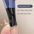 thumbnail image 4 of Anti-splash Nail Clipper Stainless Steel Fake Nails Cutter Trimmer Clipper Hard, 4 of 5
