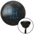thumbnail image 1 of American Shifter  Blue Shift Pattern CP20n Black Retro Metal Flake Shift Knob with M16 x 1.5 Insert, 1 of 1