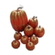 thumbnail image 4 of 9x Calabazas Artificiales Otoño Jardín Mesa Centro De Mesa Artesanías De Espuma Calabazas Rojo Dorado, 4 of 8