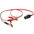 thumbnail image 3 of SHISUYAN 1M Car Battery Terminal Clamp Clip-on Lighter Socket Power Adapter Car Booster Jumper Cables, 3 of 8