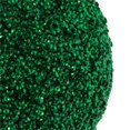 thumbnail image 3 of Vickerman N185724D Boule Émeraude Perlée de 4,75 Pouces avec Perçage 6 par Sac, 3 of 3