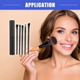 thumbnail image 3 of Vocoste Travel Blending Makeup Brush Set Foundation Contour Concealer Blusher Brush 15.3x2.3cm Black 5 Pcs, 3 of 7