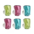 thumbnail image 2 of 6Pcs Home Bathroom Wall Toothbrush Stand Suction Cup Design Toothbrush Holder, 2 of 7