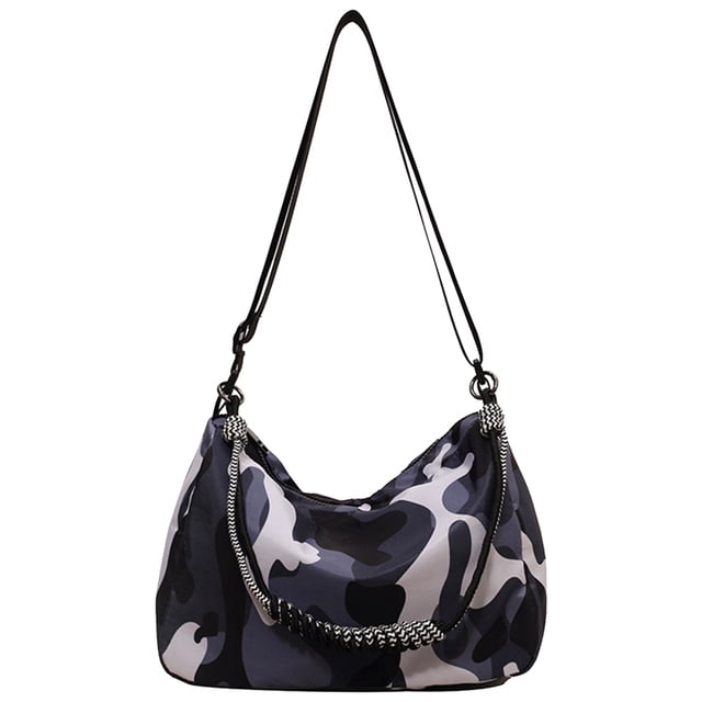 Bolso de hombro elegante para mujer bolso ligero de camuflaje bolso de nailon bolsos de viaje