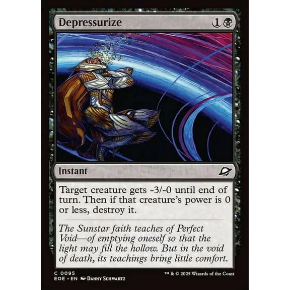 MtG Edge of Eternities Common Depressurize (FOIL) #95