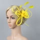 thumbnail image 1 of Tocado de moda, accesorios para el cabello, tocado de plumas de gasa para novia, tocado para fotos de fiesta, 1 of 2