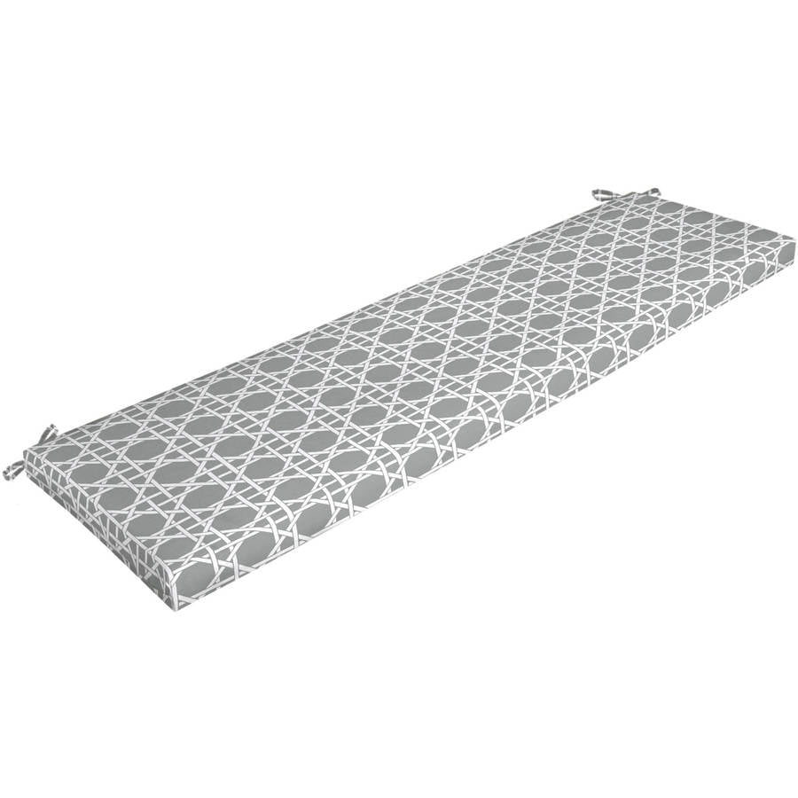 Mainstays Outdoor Patio Bench Cushion, 17"L x 46"W x 3"H - Walmart.com