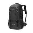 thumbnail image 2 of Mochilas al aire libre Camping Amplio Capacidad Impermeable Impermeable Deportes Mochilas Paquete de escalada Pesca Trekking Bolsa de almacenamiento plegable Negro 60L Eigraketly OD003530-04, 2 of 7