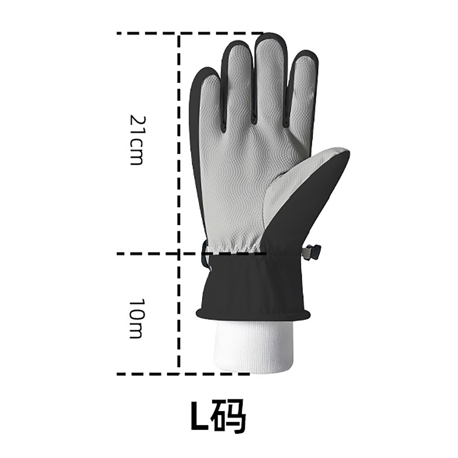 Wancir Ski Gloves 2024 Cold Weather Winter Keep Warm Snow Gloves Waterproof Touchscreen Snowboard Gloves Mens Womens