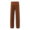 thumbnail image 5 of DHFJKG Dress Pants For Men Wide Leg Loose Fit Casual Business Flat Front Solid Color Stretch Pants Classic Trousers, 5 of 8