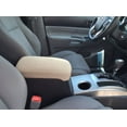 thumbnail image 2 of Auto Console Covers-Center Console Armrest Cover Fits Toyota Tacoma 2016-2025 Waterproof Neoprene Fabric- Tan, 2 of 5