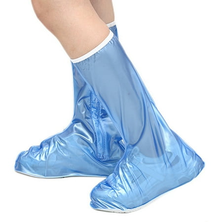 

Long Waterproof Shoe Covers Anti-Slip Wear-Resistant Thickened Protective Shoe Covers Rainproof Outdoor Shoe Covers