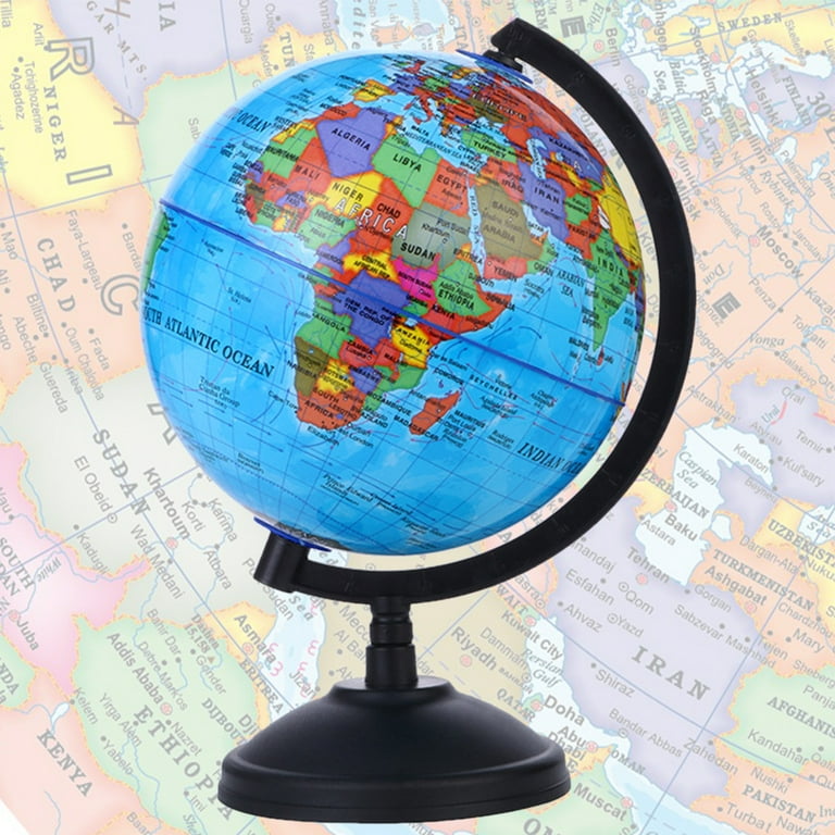 Shinycome World Map Globe Ball Early Education for Kids 6-12