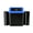 Blue, variant on 2pcs Portable Car Garbage Can, Multipurpose Car Organizers, Universal Car Trash Can With Lid For Car, Home, Office