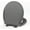 Dark Grey, variant on Round Toilet Seat, 16.5inch, Soft Close Quiet, No Alam, Standard Round Universal Size, PP Material Safe and Easy Clean, Dark Grey
