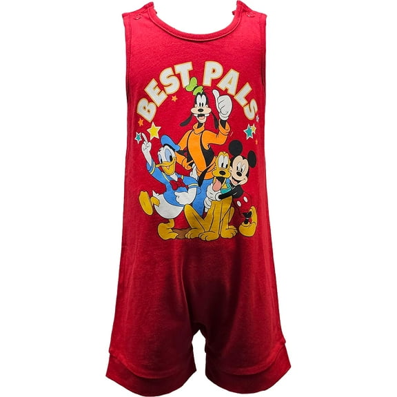 Disney Mic   Best Pals Infant Boys Romper