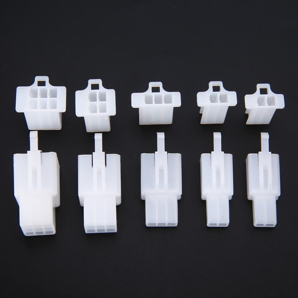funtasica 580x Electrical Cable Wire Connector 2.8mm 6 9Pin male and female Cable Terminal Plug for Motorcycle