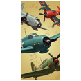 thumbnail image 4 of Vintage Military Aircraft Themed Background Backdrop Banner Decorations for Aviation Themed Parties Flight Enthusiast Gatherings Airplane Model Displays and Photography Props, 4 of 6