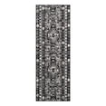 thumbnail image 3 of Unique Loom Portland Collection Area Rug - Depoe (2' 2" x 6' Runner Black and White/Black), 3 of 10