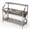 Silver, variant on Beaumont Lane Silver Modern Library Bookcase