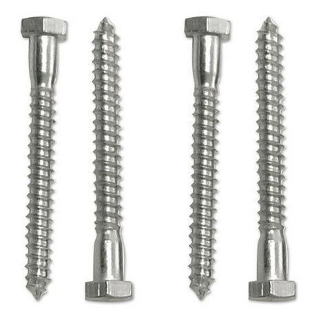 

LAG SCREW DOUBLE SET fastens 2 SNAPLOCS E-Track Singles (5/16 x 3 In.)