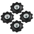 thumbnail image 3 of 4Pcs 10T Bike Bearing Rear Derailleur Pulley Roller Black Guide Pulleys, 3 of 9