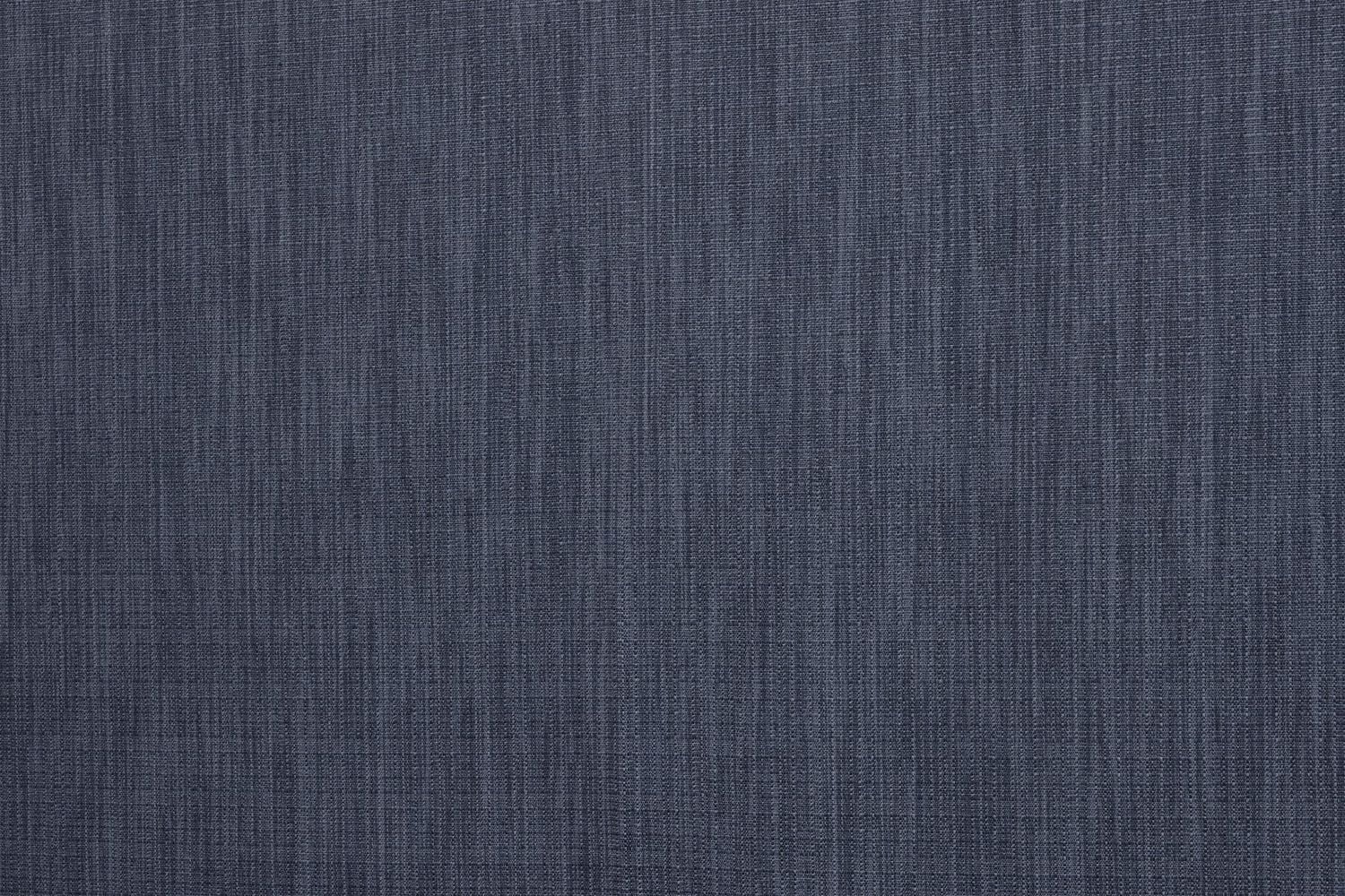 Loft Living Mervyn Textured Faux Linen Room Darkening Grommet Single Curtain Panel 52" x 95" in Denim