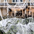 thumbnail image 4 of Fufafayo Holiday Horror Gauze for Nightmare Themed Party Supplies Cobweb Decor Wall Courtyard Entrance Porch Decoration Indoor Outdoor Spooky Hanging Fabric, 4 of 5