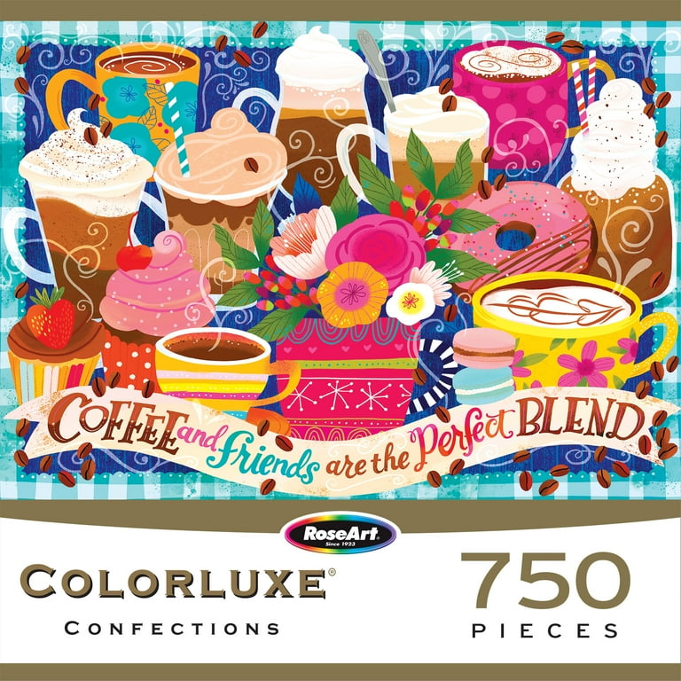 Cra-Z-Art Colorluxe 750 Piece Adult Jigsaw Puzzle Assortment by