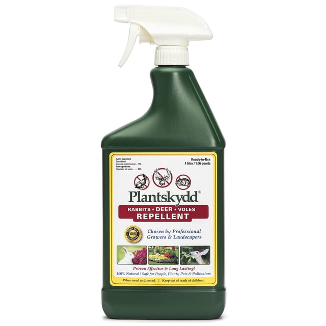 Botella de aerosol líquido Plantskydd PS-1L para repelente de animales, 1 litro