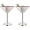 2 Count, variant on The wine glass is reusable and ideal for outdoor occasions such as rowing, RV, bars, weddings, graduation parties, etc
